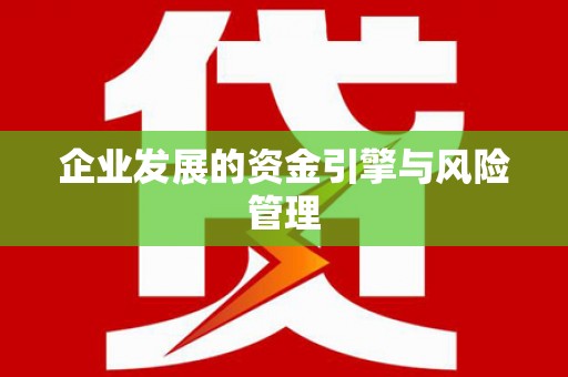 旬阳企业发展的资金引擎与风险管理