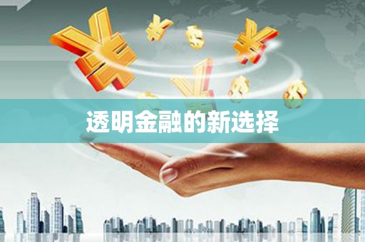 旬阳透明金融的新选择