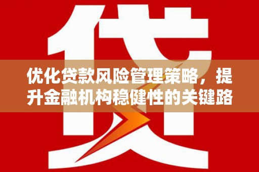 旬阳优化贷款风险管理策略，提升金融机构稳健性的关键路径