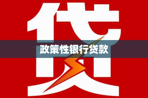 旬阳政策性银行贷款