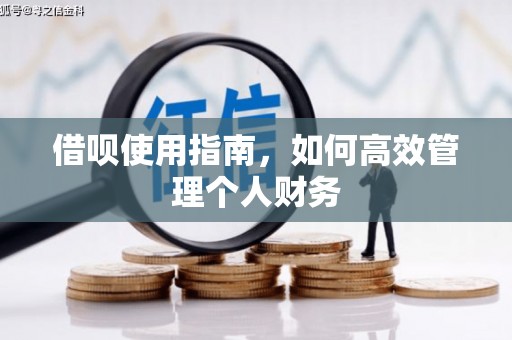 旬阳借呗使用指南，如何高效管理个人财务