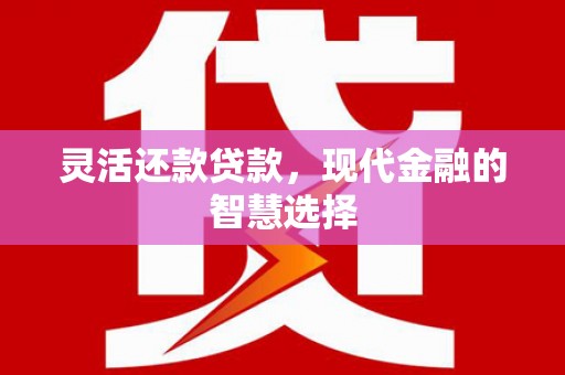 旬阳灵活还款贷款，现代金融的智慧选择