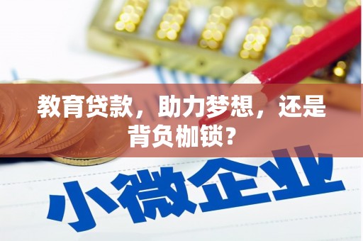 旬阳教育贷款，助力梦想，还是背负枷锁？