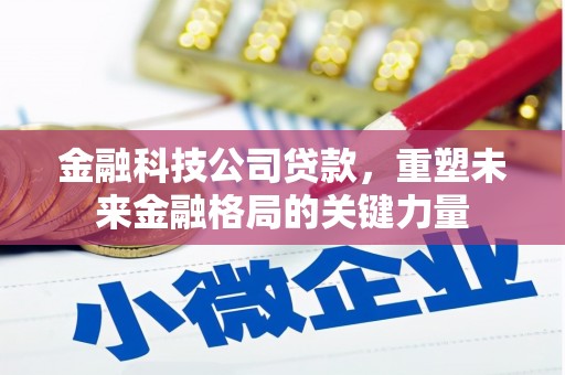 旬阳金融科技公司贷款，重塑未来金融格局的关键力量