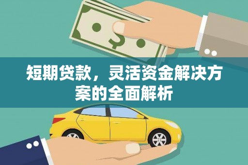 旬阳短期贷款，灵活资金解决方案的全面解析