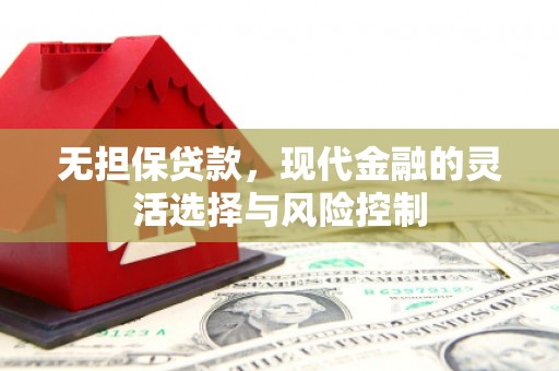 旬阳无担保贷款，现代金融的灵活选择与风险控制