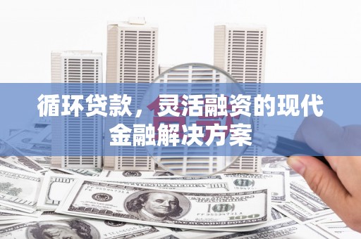 旬阳循环贷款，灵活融资的现代金融解决方案