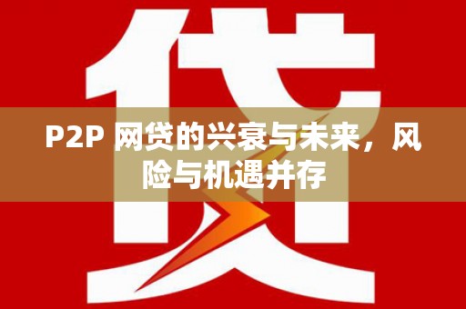 旬阳P2P 网贷的兴衰与未来，风险与机遇并存