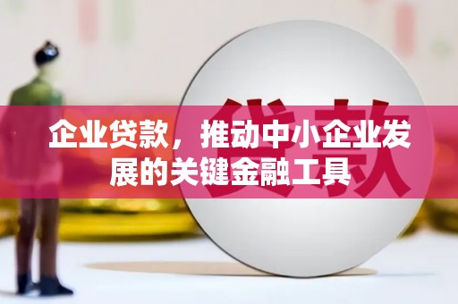 旬阳企业贷款，推动中小企业发展的关键金融工具