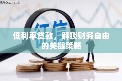 旬阳低利率贷款，解锁财务自由的关键策略