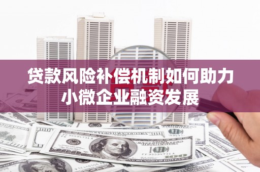 旬阳贷款风险补偿机制如何助力小微企业融资发展