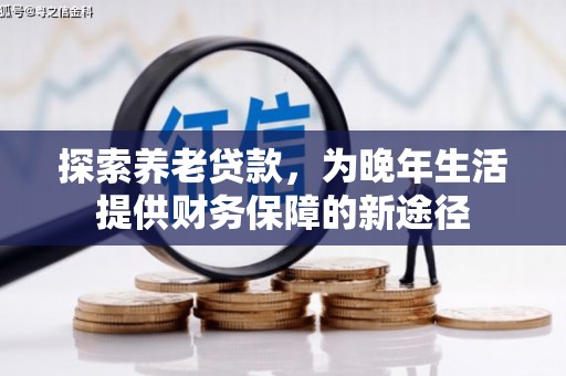 旬阳探索养老贷款，为晚年生活提供财务保障的新途径