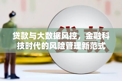 旬阳贷款与大数据风控，金融科技时代的风险管理新范式