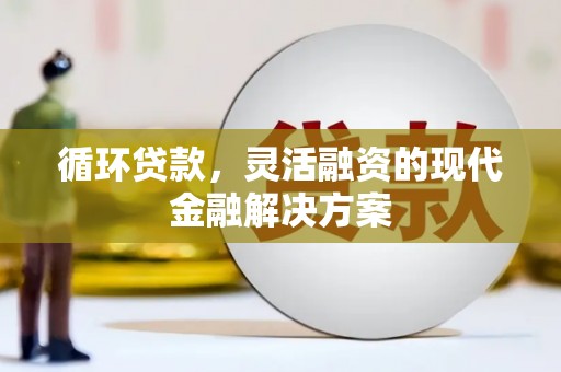 旬阳循环贷款，灵活融资的现代金融解决方案