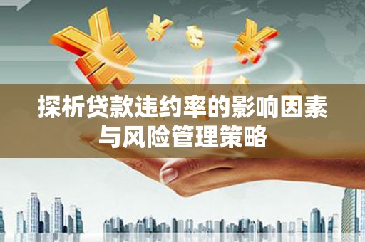旬阳探析贷款违约率的影响因素与风险管理策略
