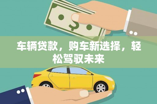 旬阳车辆贷款，购车新选择，轻松驾驭未来