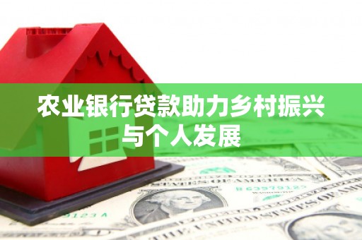 旬阳农业银行贷款助力乡村振兴与个人发展