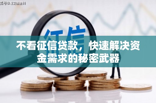 旬阳不看征信贷款，快速解决资金需求的秘密武器