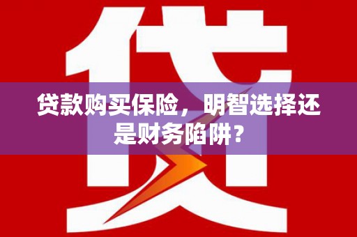 旬阳贷款购买保险，明智选择还是财务陷阱？
