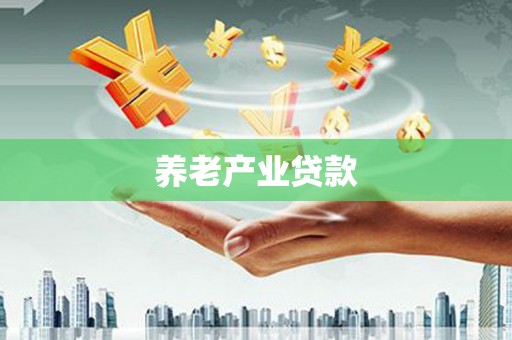 旬阳养老产业贷款