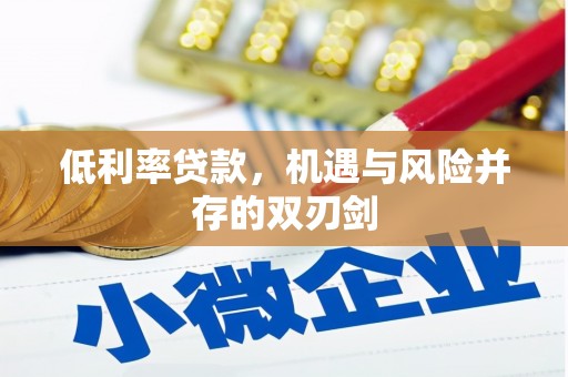 旬阳低利率贷款，机遇与风险并存的双刃剑