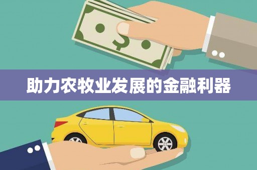 旬阳助力农牧业发展的金融利器