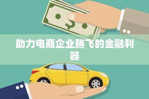 旬阳助力电商企业腾飞的金融利器