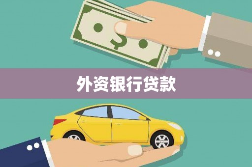 旬阳外资银行贷款