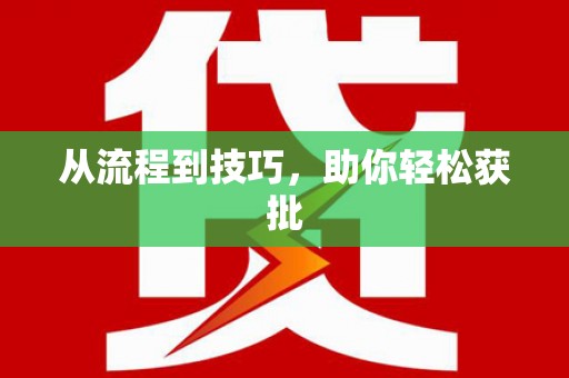 旬阳从流程到技巧，助你轻松获批