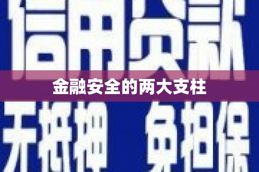 旬阳金融安全的两大支柱
