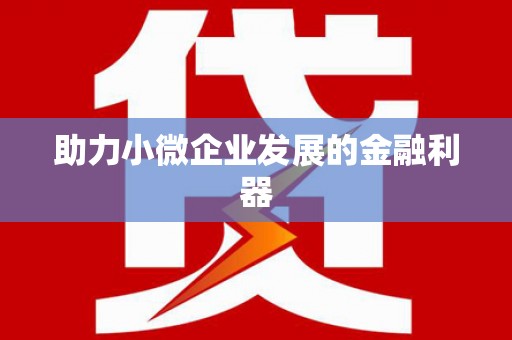 旬阳助力小微企业发展的金融利器
