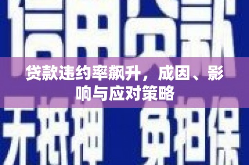 旬阳贷款违约率飙升，成因、影响与应对策略